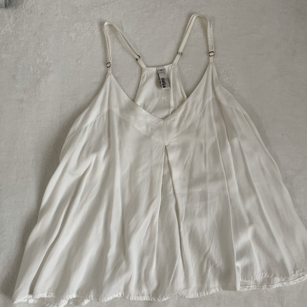 White simple blouse